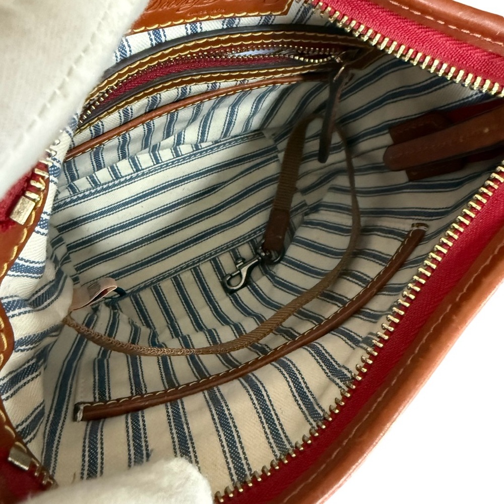 Authentic Dooney & Bourke Navy Blue Nylon Shoulder Bag Handbag! Comes with COA! - Picture 11 of 14